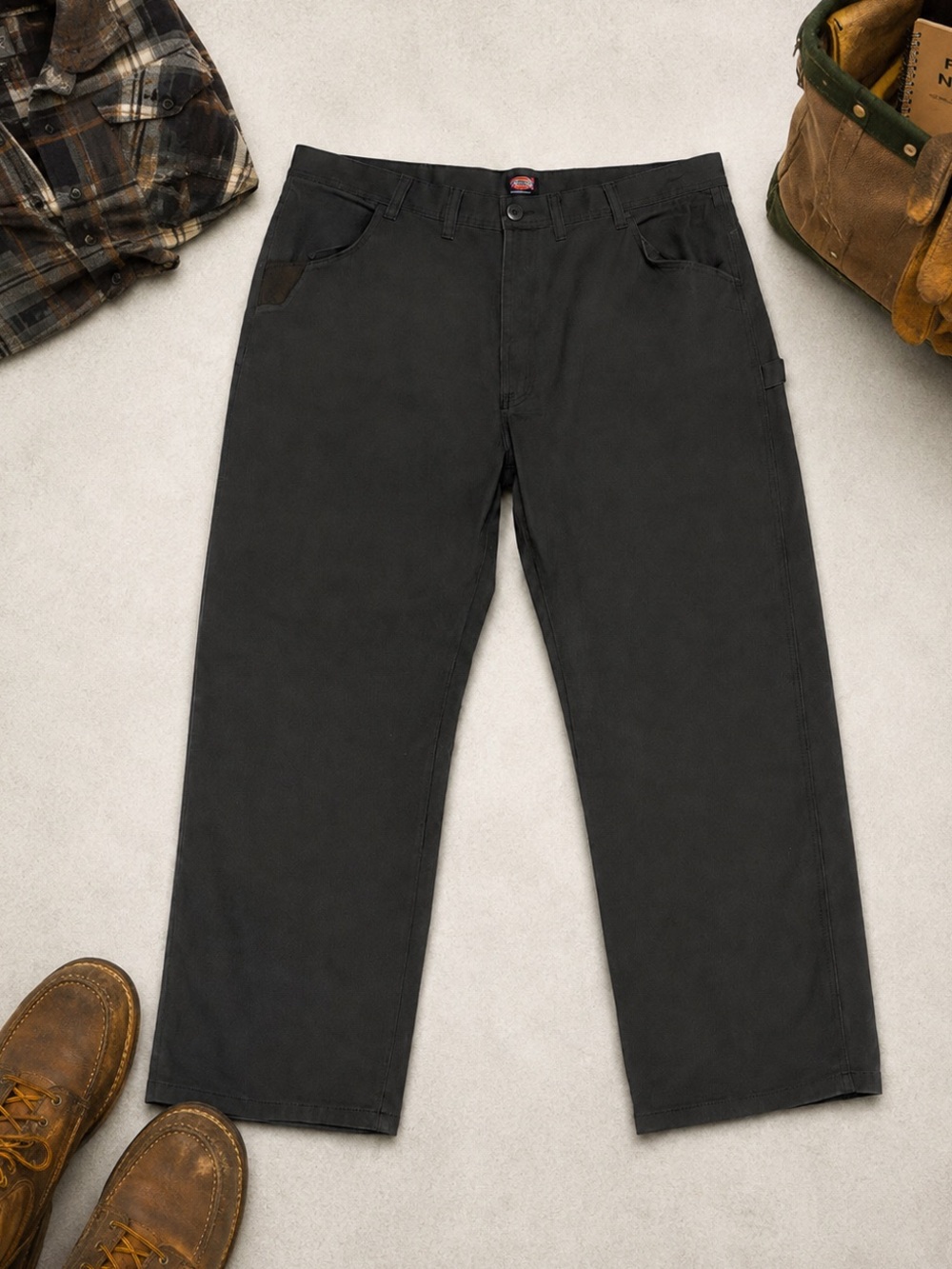 Wrangler Men’s Olive Green Work Wear Pants